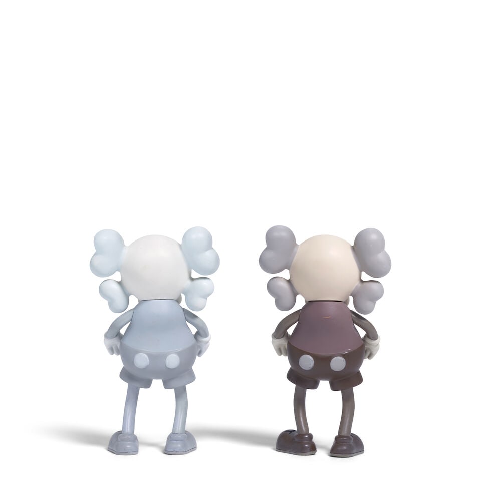 KAWS (born 1974); Bounty Hunter Companion (Gray, Brown); (2) - 2