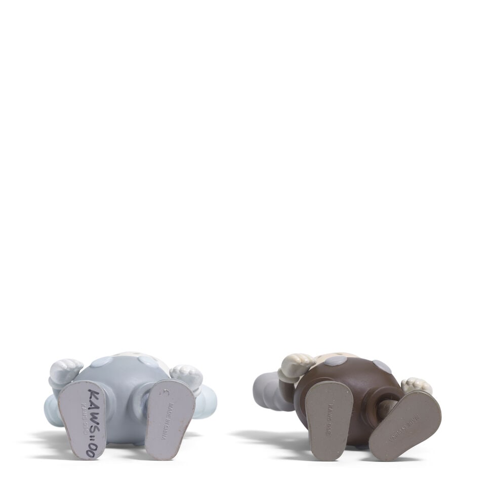 KAWS (born 1974); Bounty Hunter Companion (Gray, Brown); (2) - 3