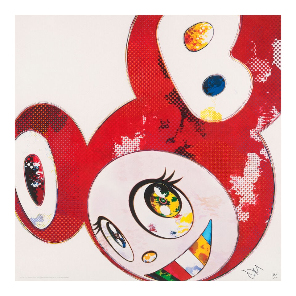 Takashi Murakami (born 1962); A Group of 3 Offset Lithographs; (3) - 3
