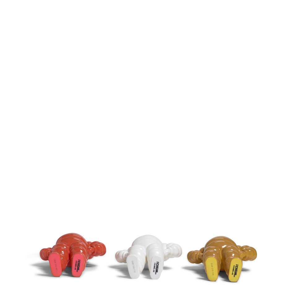 KAWS (born 1974); Chum (Pink, Yellow, White); (3) - 2