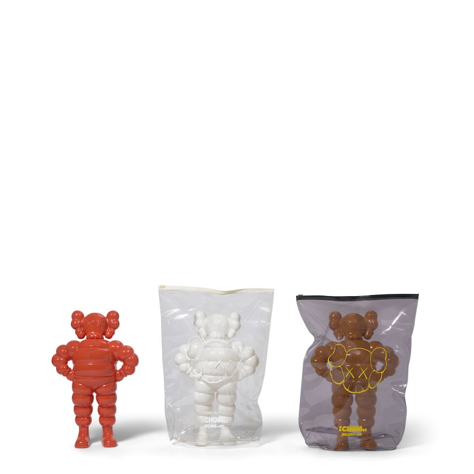 KAWS (born 1974); Chum (Pink, Yellow, White); (3) - 3