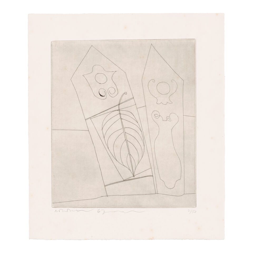 Ben Nicholson (1894-1982); Greek and Turkish Forms; - 3