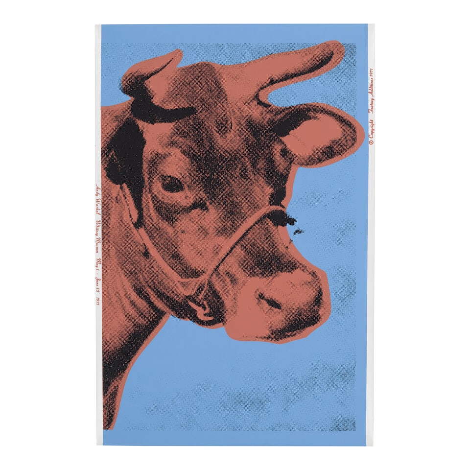 Andy Warhol (1928-1987); Cow; (1 of 1)