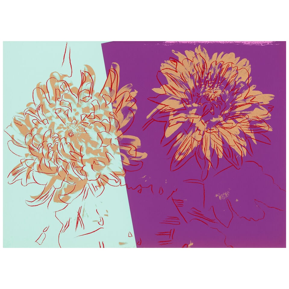 Andy Warhol (1928-1987); Kiku, from the Andy Warhol Exhibition Catalogue; (1 of 1)
