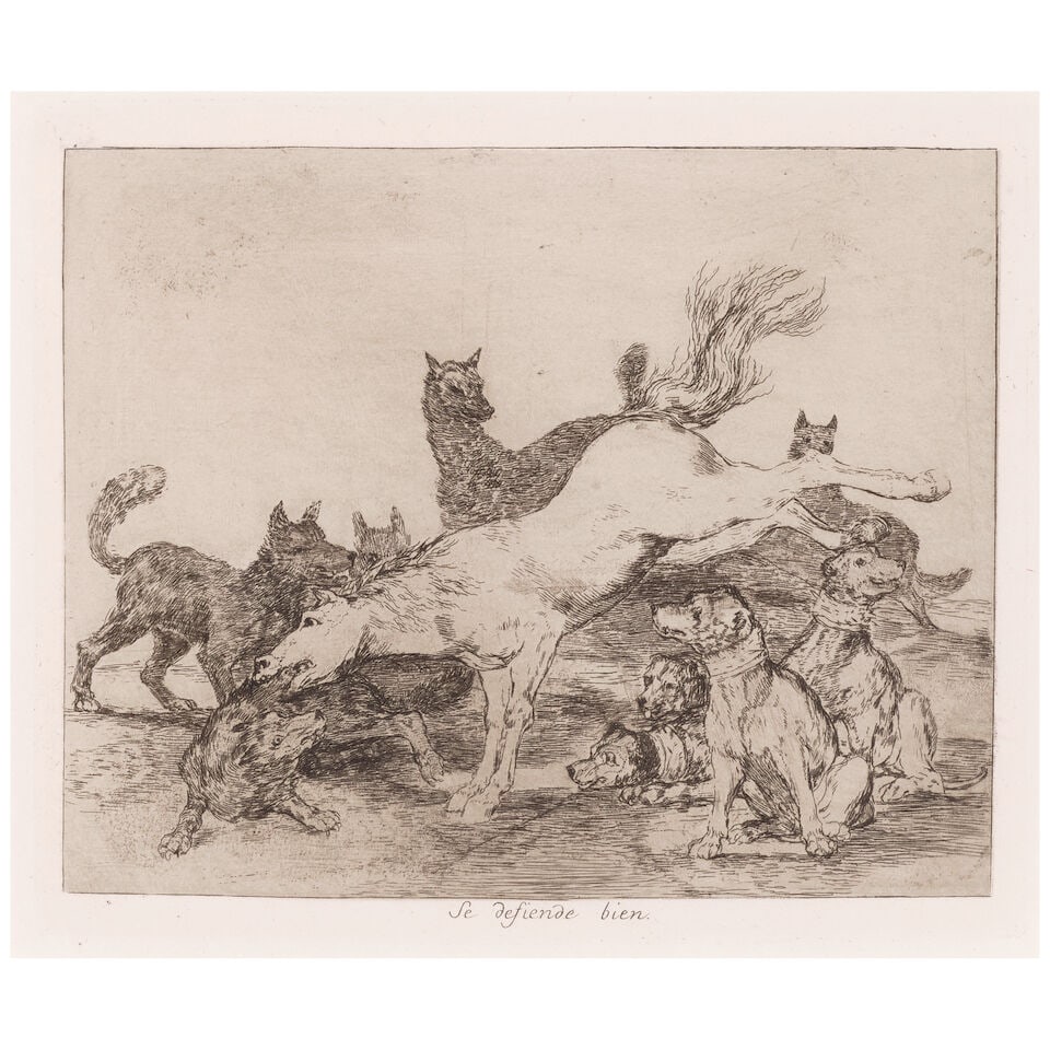 Francisco José de Goya y Lucientes (1746-1828); A Group of Etchings; (6) - 3