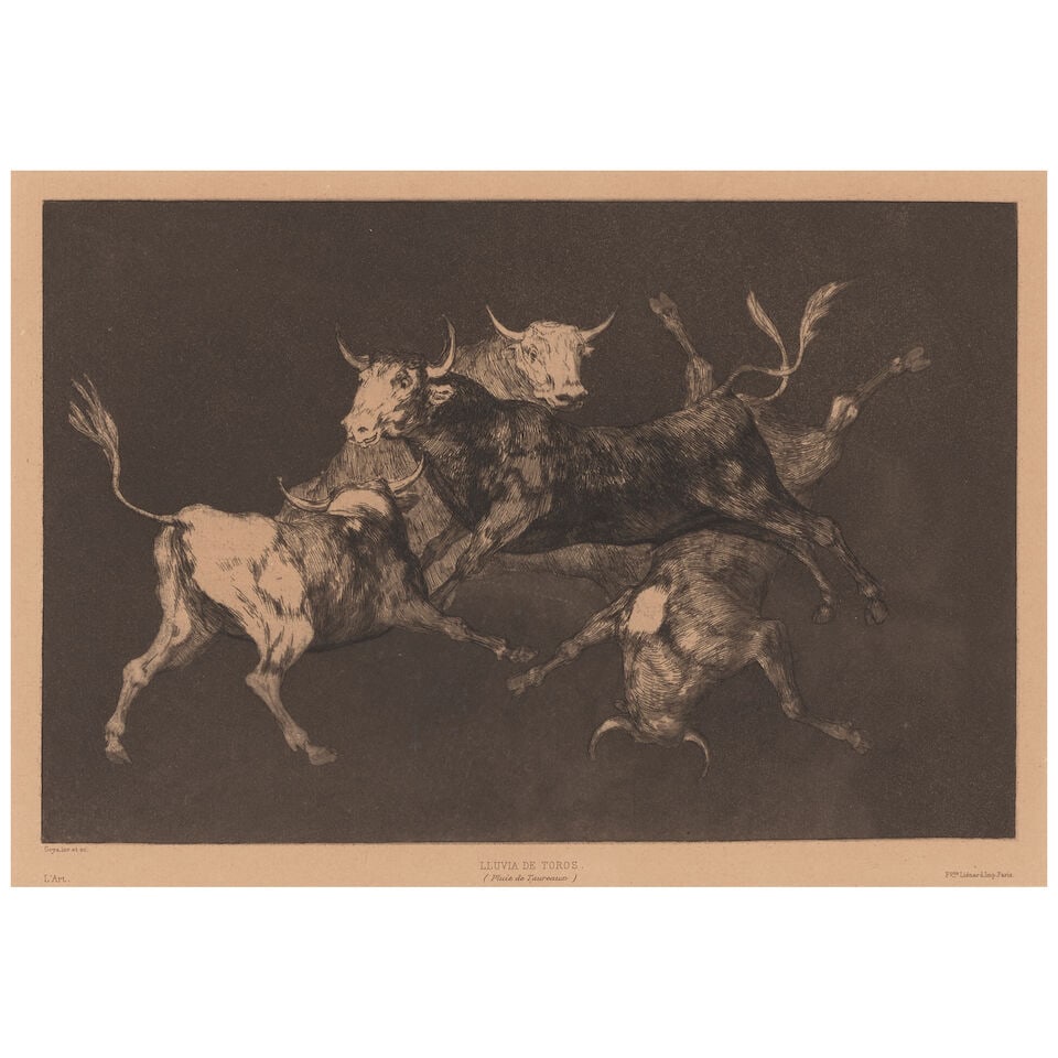 Francisco José de Goya y Lucientes (1746-1828); A Group of Etchings; (6) - 6