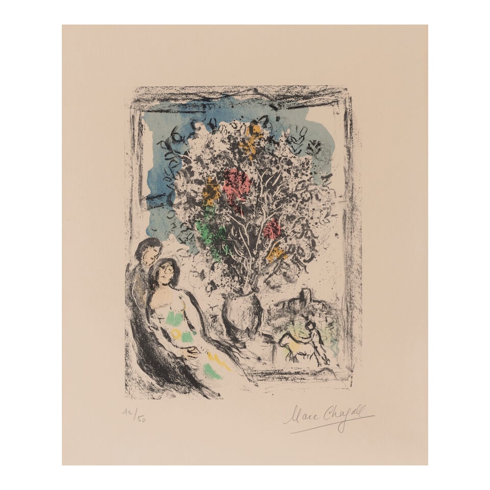 Marc Chagall (1887-1985); La petite fenêtre; (1 of 1)