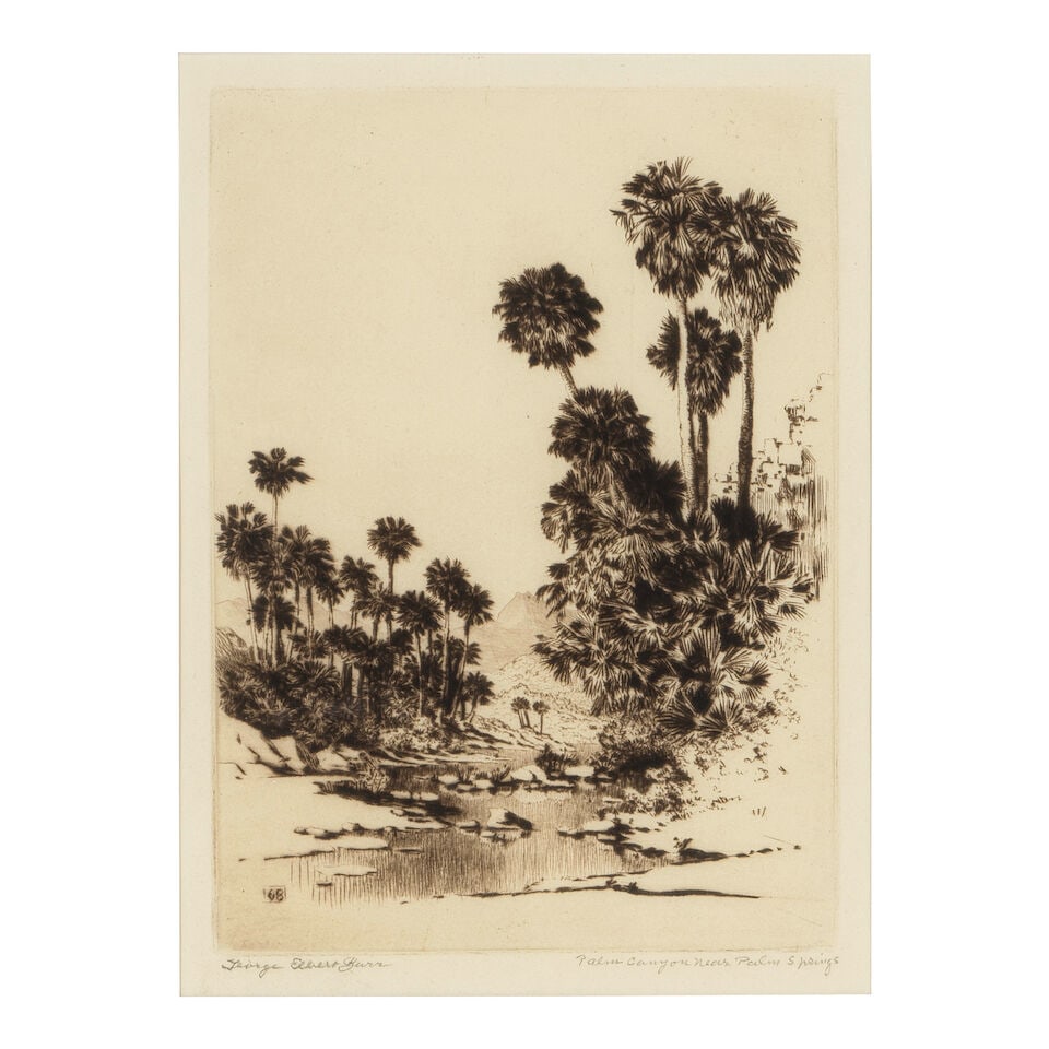 Various Artists; A group of 5 Landscape Etchings; (5) - 4