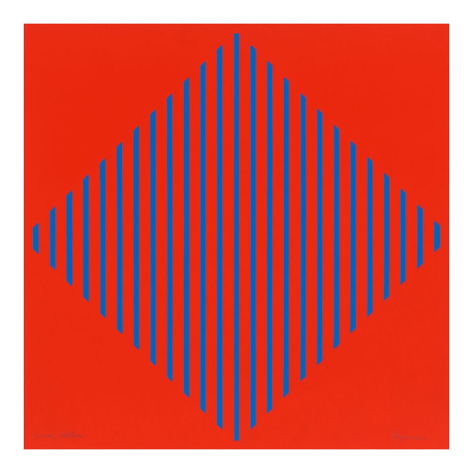 Karl Stanley Benjamin (1925-2012); A Group of 4 Screenprints; (4) - 4