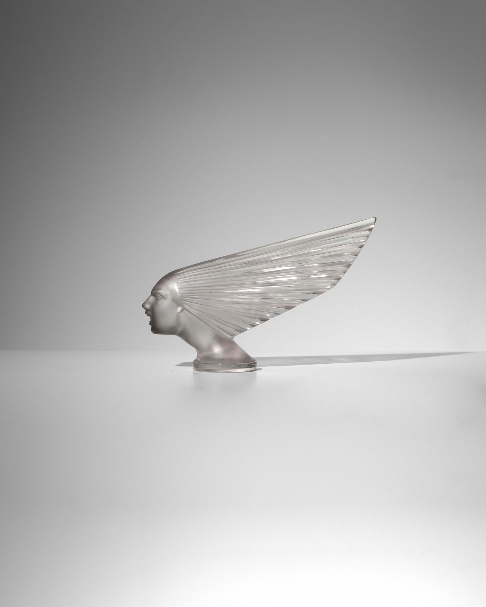 RENÉ LALIQUE (1860-1945) Victoire (Victory) designed 1928Marcilhac 1147, clear and frosted... (1 of 1)