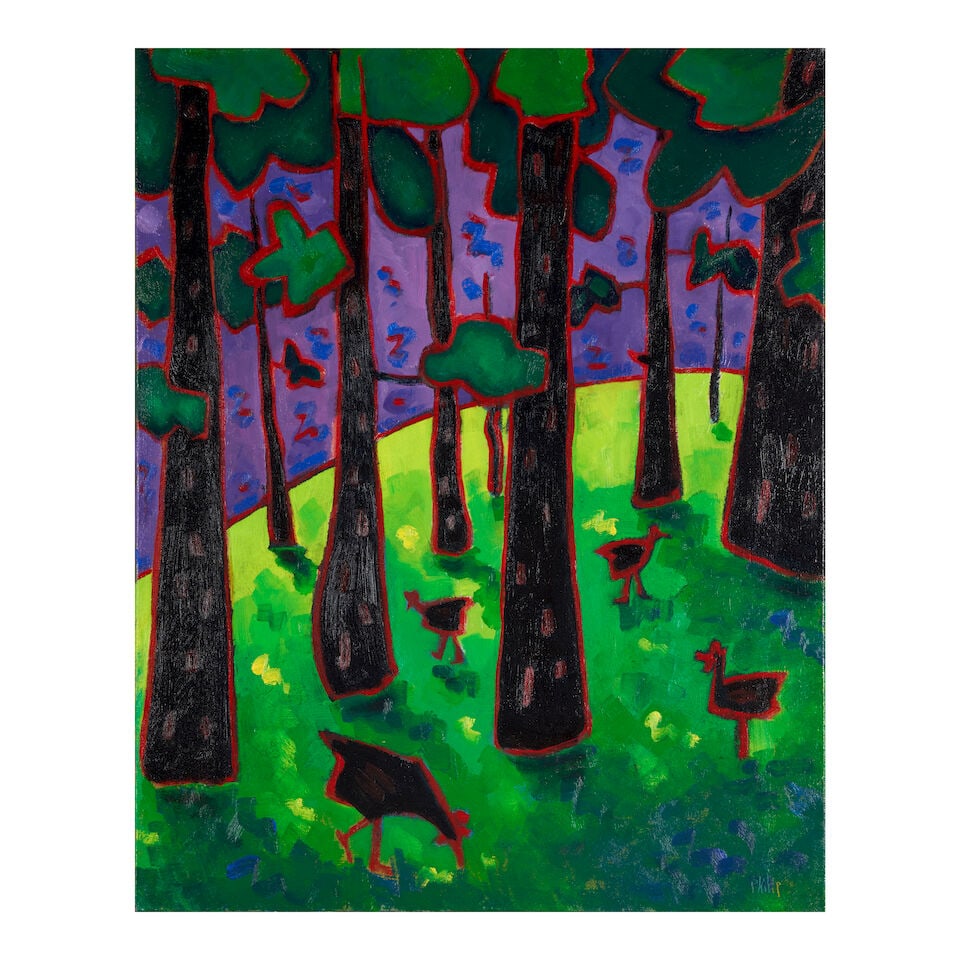 PHILIP BARTER (1939-2024) Yard Birds (1 of 4)