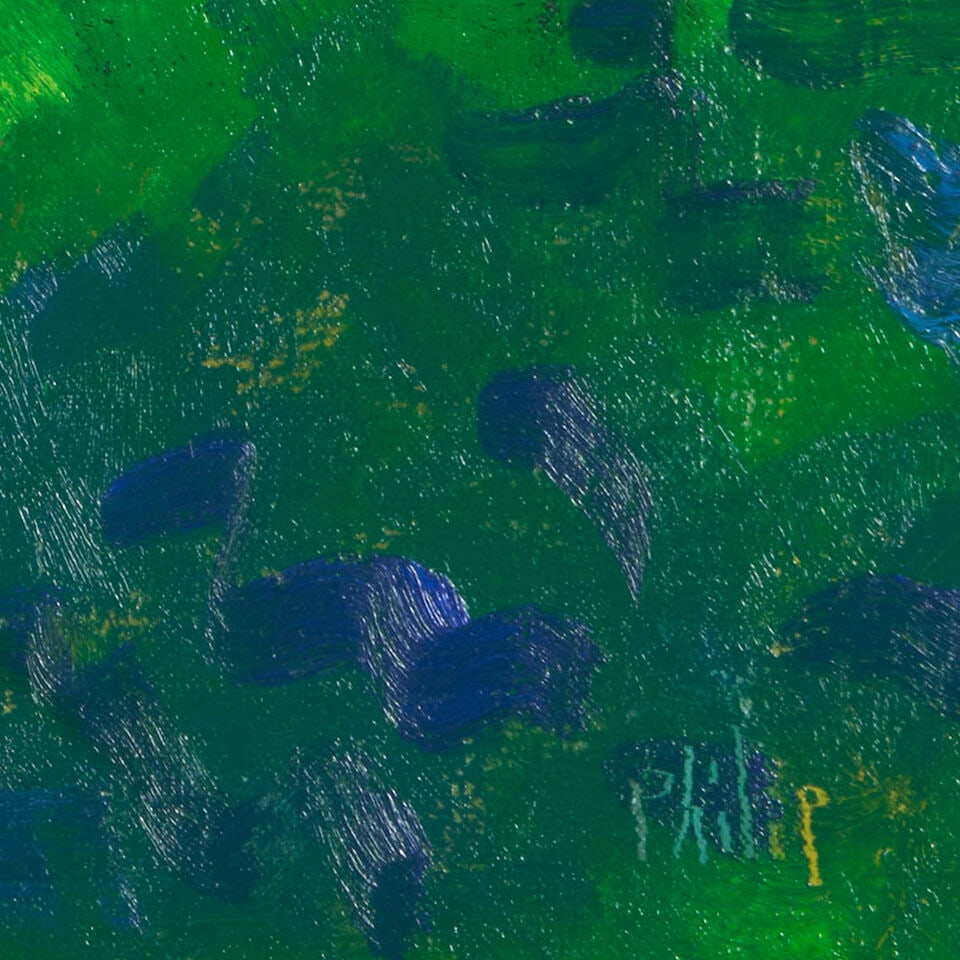 PHILIP BARTER (1939-2024) Yard Birds - 2