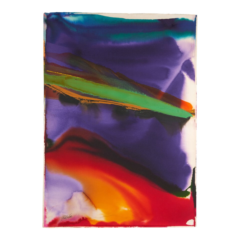 PAUL JENKINS (1923-2012) Untitled (1 of 3)