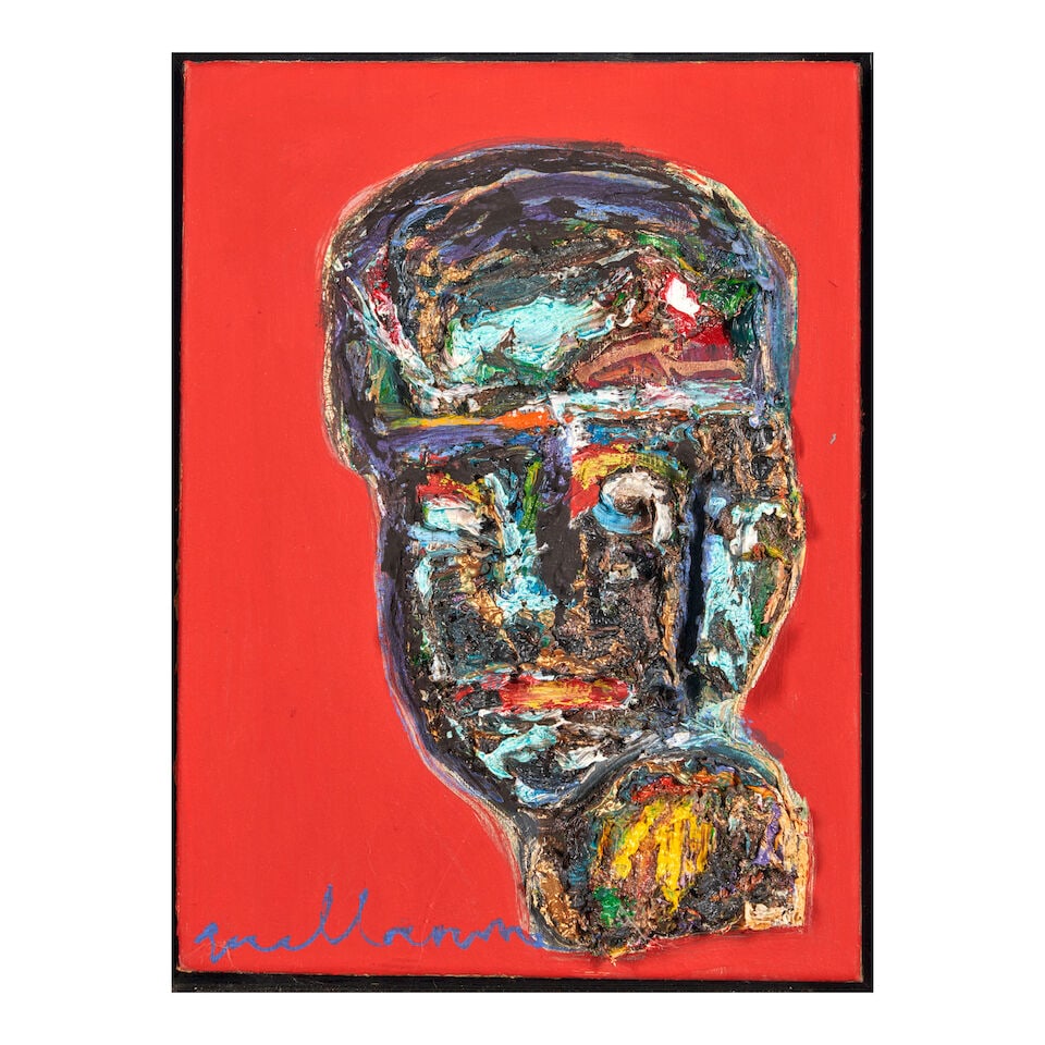 GUILLAUME THEODOR LO-A-NJOE (B. 1937) Portrait (1 of 4)