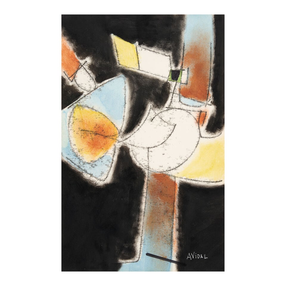 ANTONIO VIDAL (1928-2013) Untitled #3 (1 of 2)
