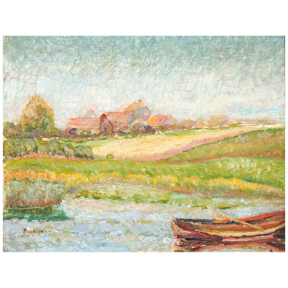 JÓZEF PANKIEWICZ (1866-1940) Summer Landscape (1 of 4)