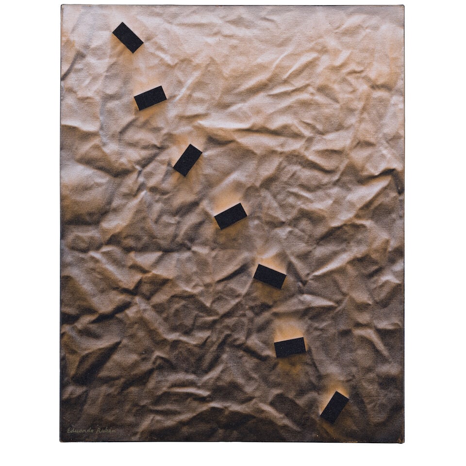 EDUARDO RUBÉN (B. 1958) Untitled 18 1/2 x 14 1/2 in (46.8 x 36.8 cm) (Painted in 2006) (1 of 2)