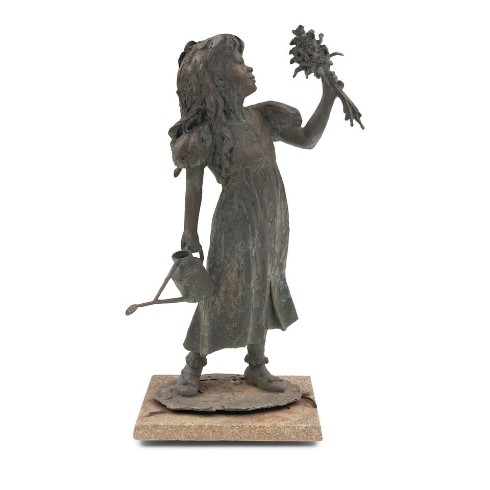 GARY PRICE (B. 1955) Alina: GARY PRICE (B. 1955) Alina signed, dated and numbered '21/60 Gary Price © 94' (along the base) bronze with brown patina 50 x 38 x 22 in (127 x 96.5 x 5.8 cm) Executed in 1994. Edition 21 of 60. F