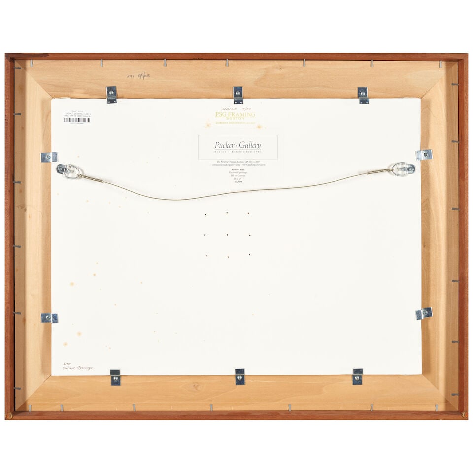 SAMUEL BAK (B. 1933) Various Openings - 2