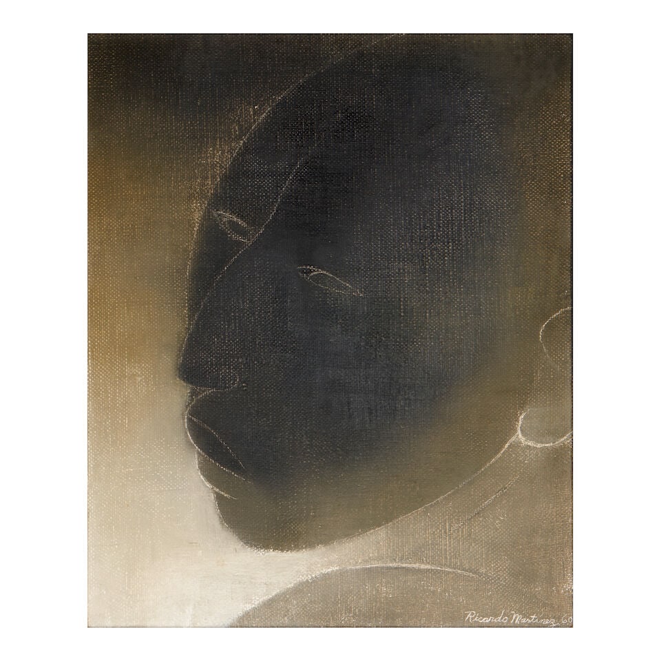 RICARDO MARTÍNEZ (1918-2009) Cabeza en Negro (1 of 4)