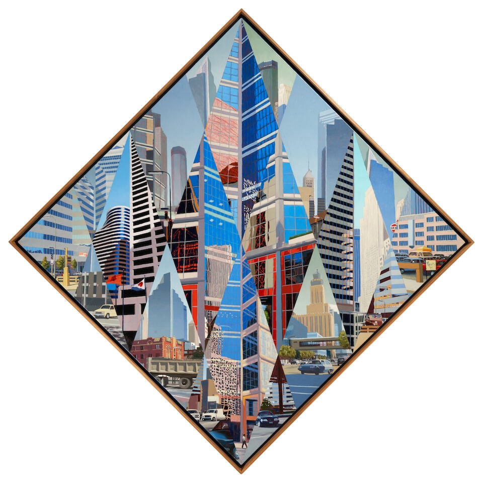 BEN (ROBERT BENJAMIN) NORRIS (1910-2006) Diamond City Series No. 14 - 4