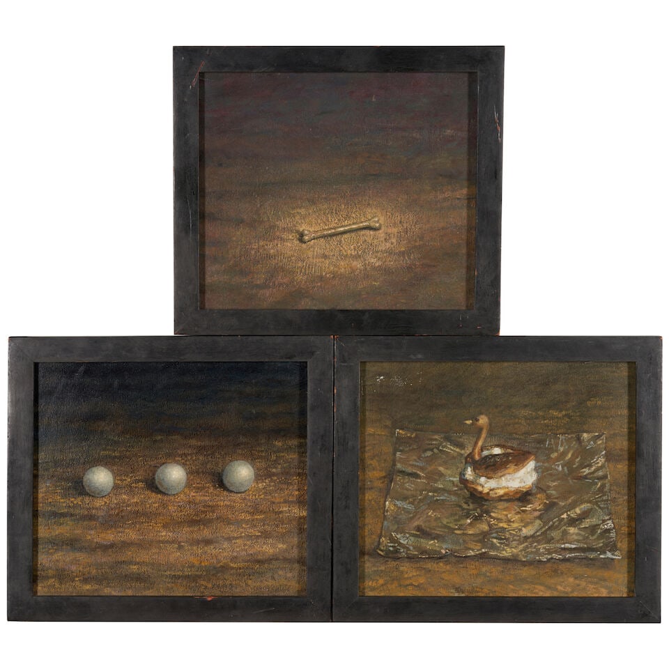 THOMAS WOODRUFF (B. 1957) Three works from the Science Fair series; (1 of 5)