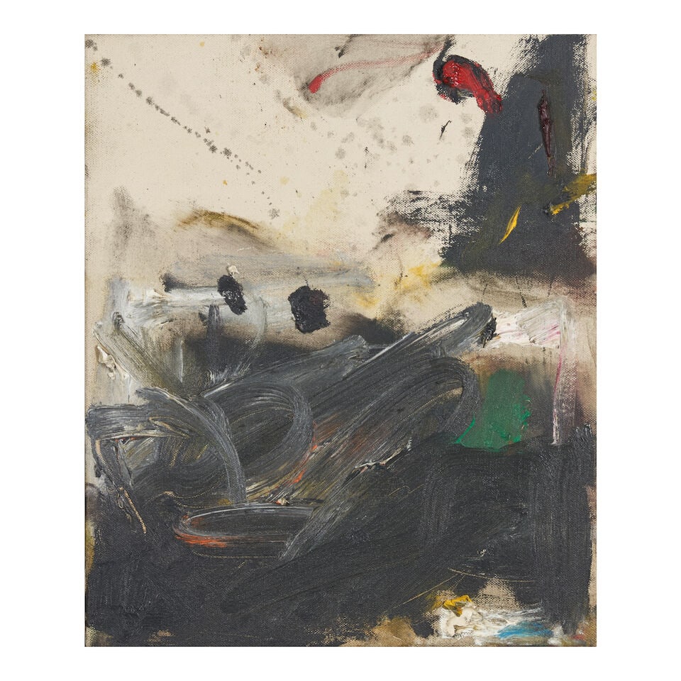 GENE DAVIS (1920-1985) Black Turmoil (1 of 3)