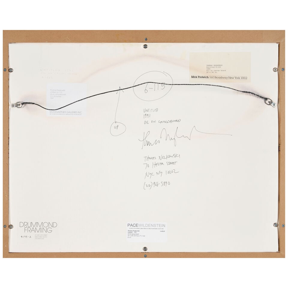 THOMAS NOZKOWSKI (1944-2019) Untitled (6-115) - 2