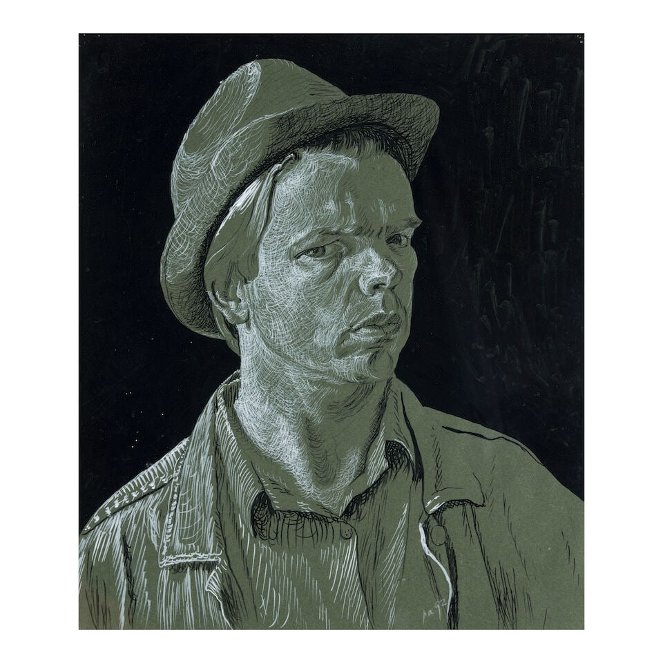 PHILIP AKKERMAN (B. 1957) Philip Akkerman 1992, drawing no. 81 (1 of 3)