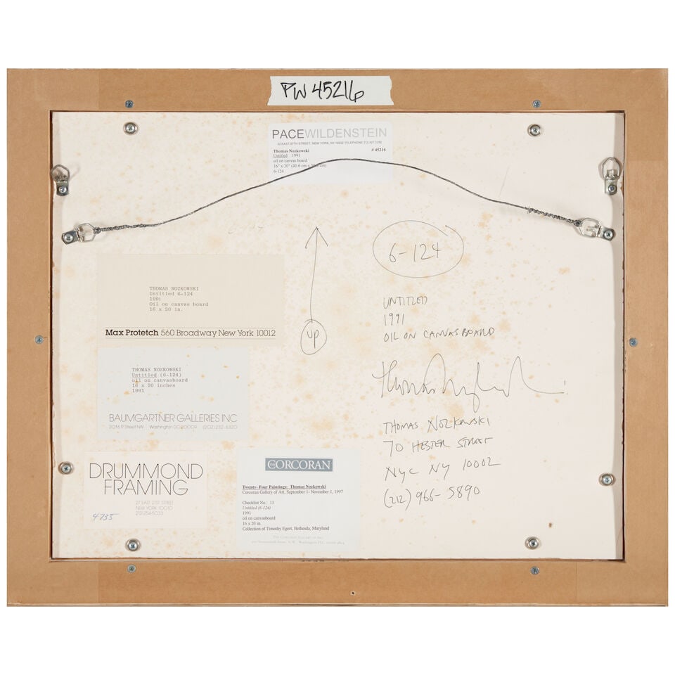 THOMAS NOZKOWSKI (1944-2019) Untitled (6-124) - 2