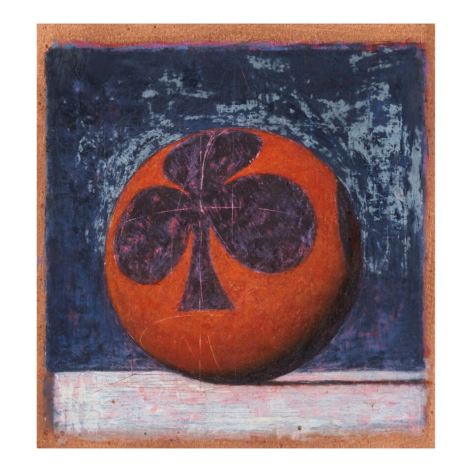 JOHN STUART GIBSON (B. 1958) Single Orange Club (1 of 3)