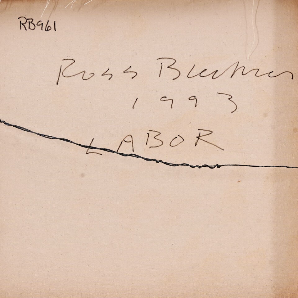 ROSS BLECKNER (B. 1949) Labor - 2