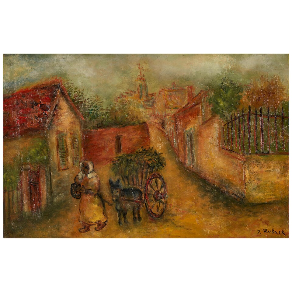 ISSACHAR BER RYBACK (1897-1935) To Market (1 of 5)