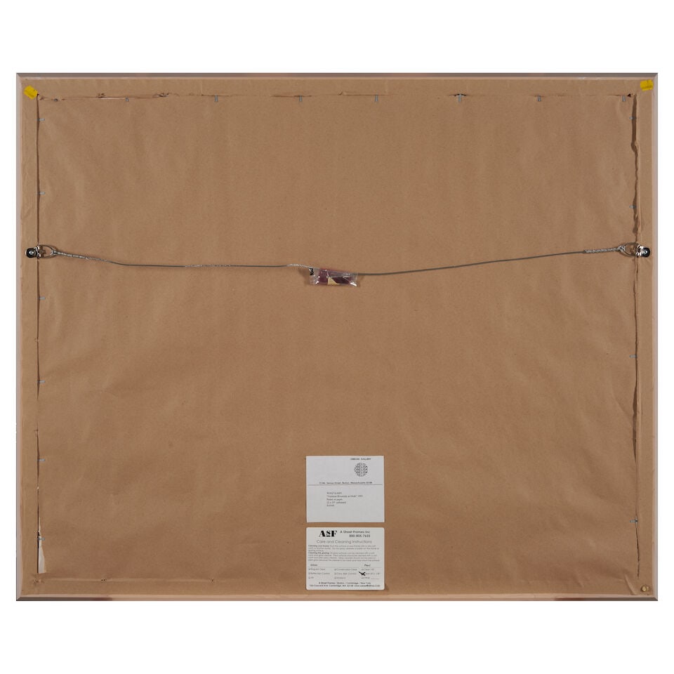 WOLF KAHN (1927-2020) Vermont Riverside at Dusk - 2