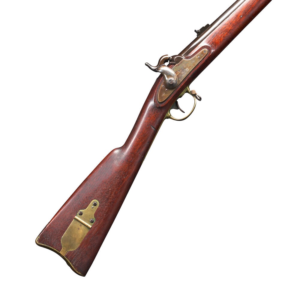 A CIVIL WAR REMINGTON MODEL 1863 'ZOUAVE' RIFLE, (1 of 6)