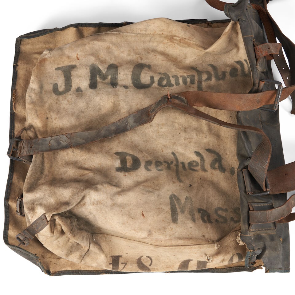 TWO MILITIA/CIVIL WAR KNAPSACKS. - 4