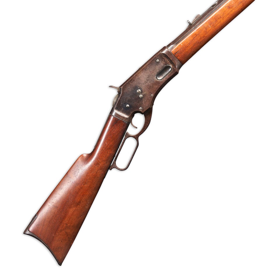 A WHITNEY-KENNEDY LARGE FRAME SPORTING RIFLE. (1 of 4)