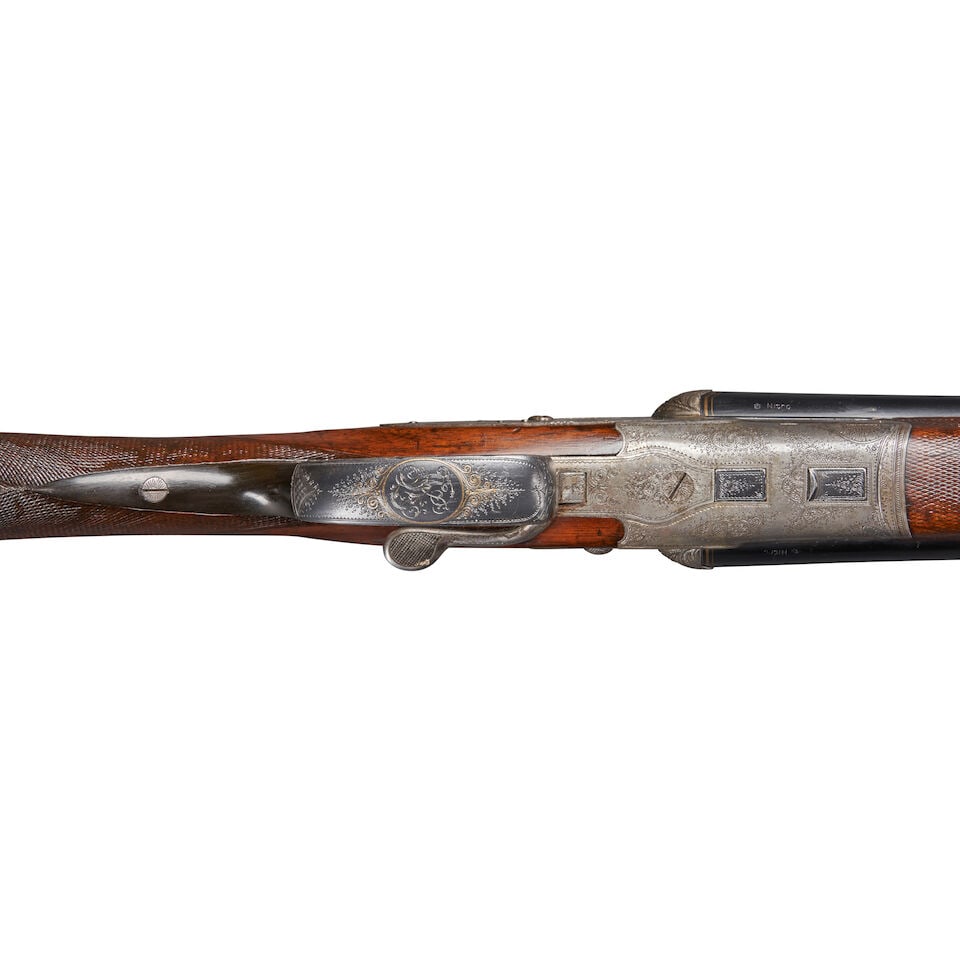 A SEMPERT & KRIEGHOFF DRILLING GUN, Curio or Relic firearm - 3