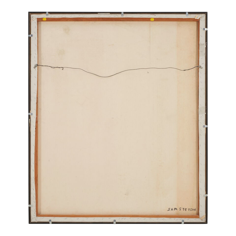 Sam Stetson (American, 1911-1990) A Cubist Still Life (framed 130.1 x 109.8 x 2.5 cm (51 1/4 x 4... - 3