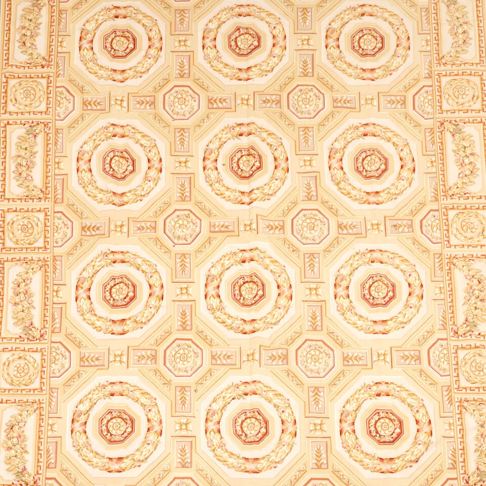 Chinese Aubusson Carpet, China, c.20th century, 10 ft. 4 in. x 14 ft. - 2