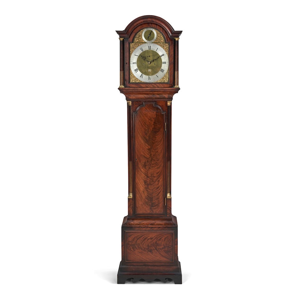 George III Mahogany 8-day Time And Strike Longcase Clock, Richard Kelly (1732-1812), Denmark Cou... (1 of 2)