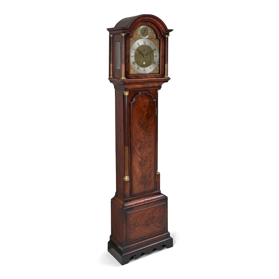 George III Mahogany 8-day Time And Strike Longcase Clock, Richard Kelly (1732-1812), Denmark Cou... - 2