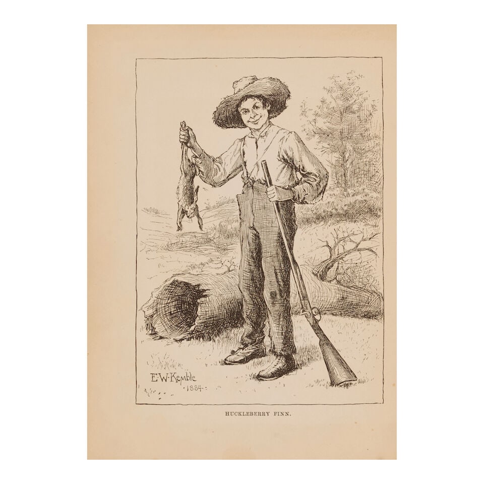 Early Edition Of Twain's Classic. CLEMENS, SAMUEL LANGHORNE ('MARK TWAIN'). 1835-1910. The Adve... - 3