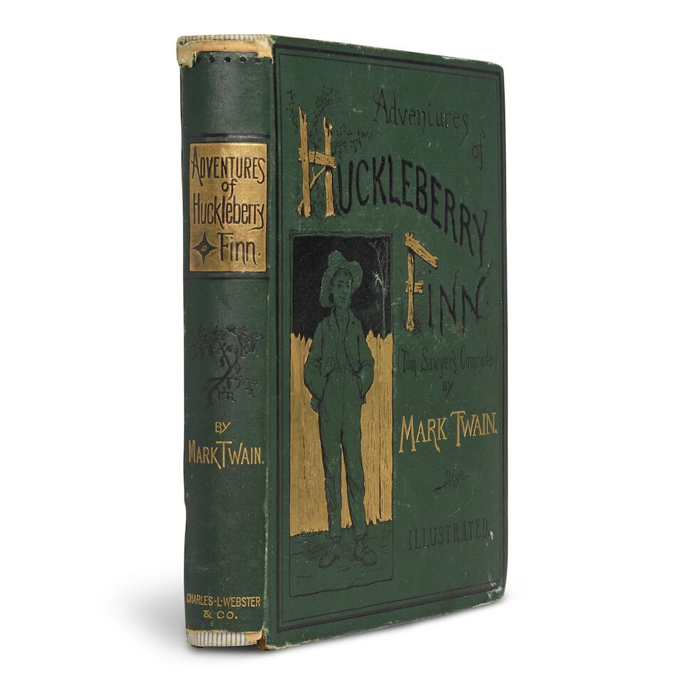 Early Edition Of Twain's Classic. CLEMENS, SAMUEL LANGHORNE ('MARK TWAIN'). 1835-1910. The Adve... - 4