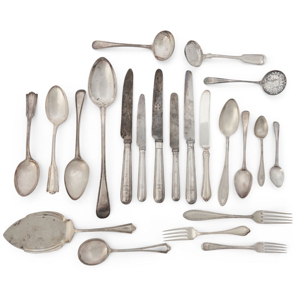 Assorted Silver Flatware, (1 of 2)