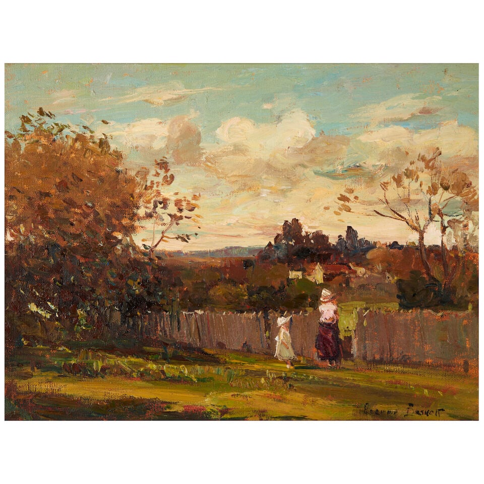 Adriaan Hendrik Boshoff (South African, 1935-2007), Mother and Child in a Landscape, - 3