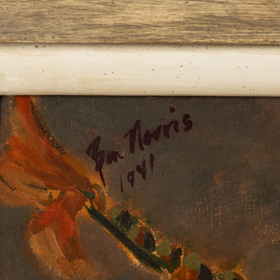 BEN (ROBERT BENJAMIN) NORRIS (American, 1910-2006) Flower Arrangement - 2