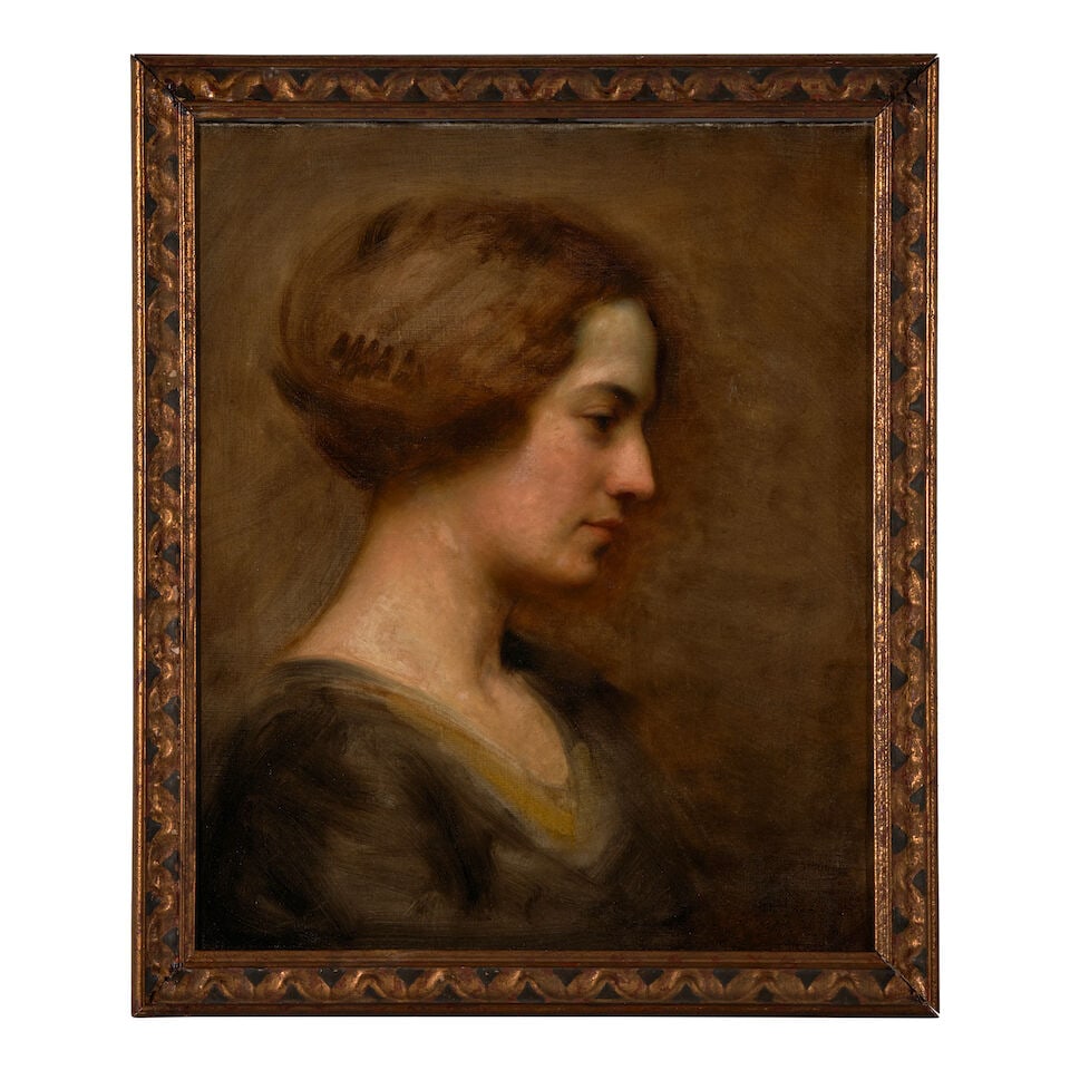 Julien Duvocelle (French, 1873-1961), Portrait of a Woman, (1 of 3)