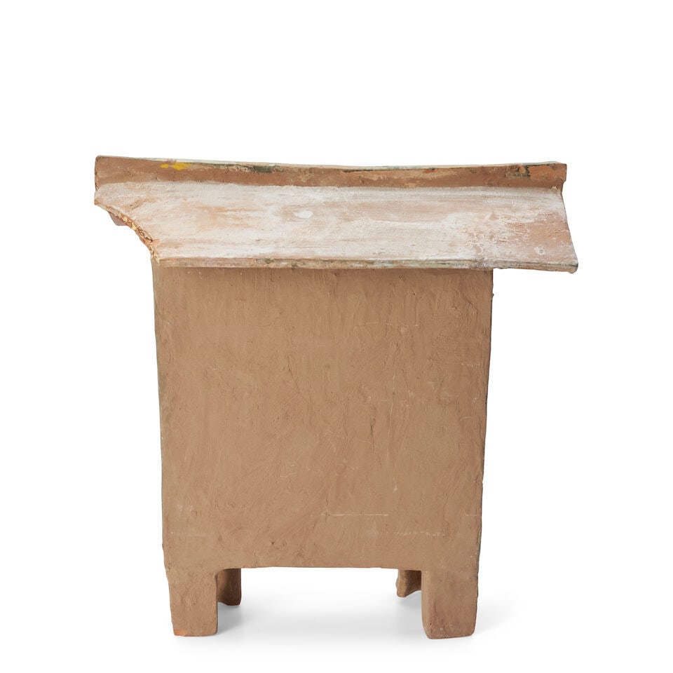 A Green Glazed Tomb Model Of A Watchtower, China, - 2