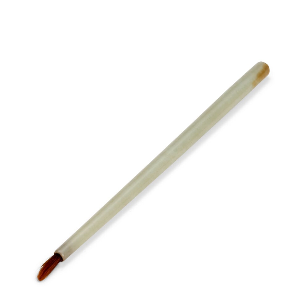 A Celadon Nephrite Round Tapered Brush, China, - 2